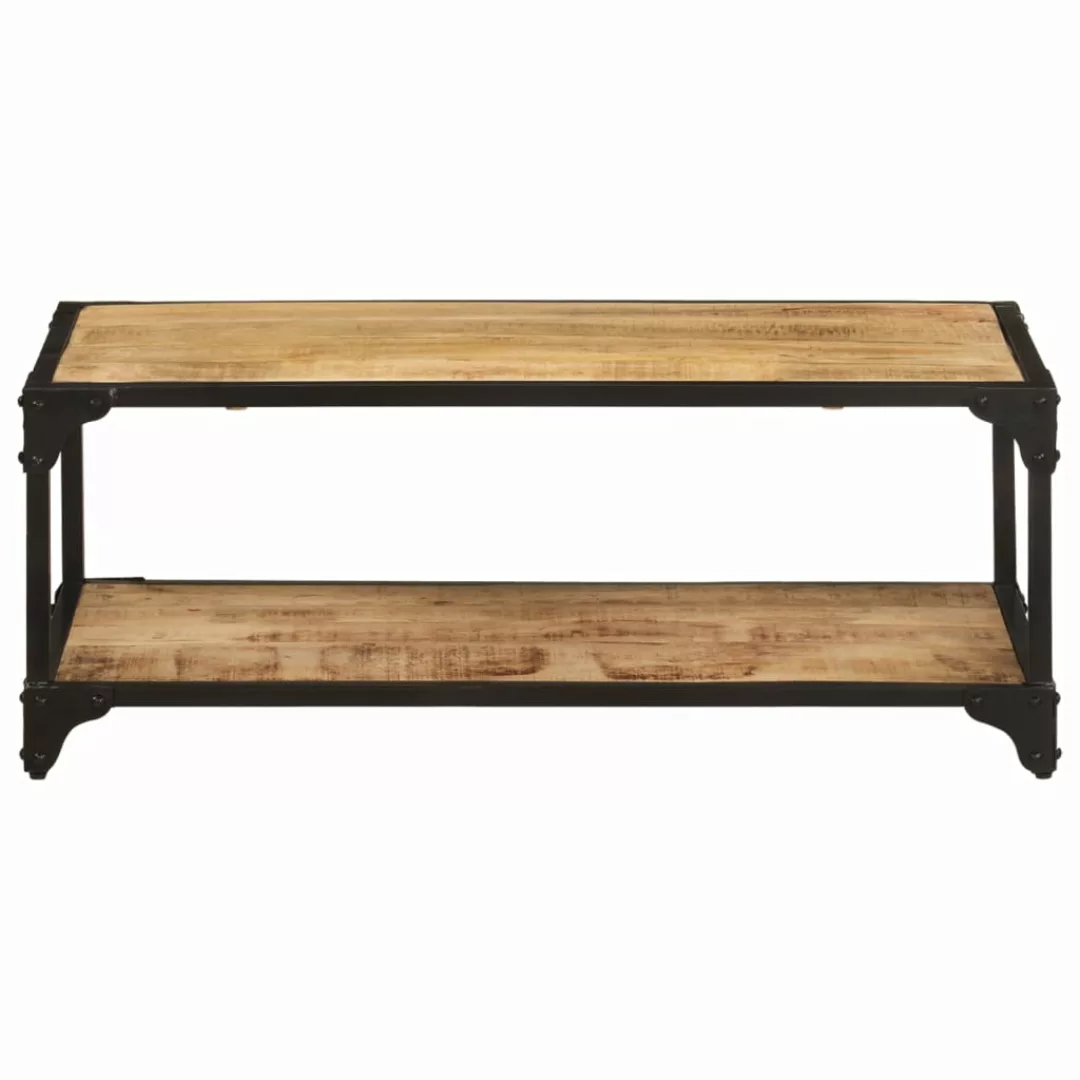 Couchtisch 90x45x35 Cm Raues Massives Mangoholz günstig online kaufen