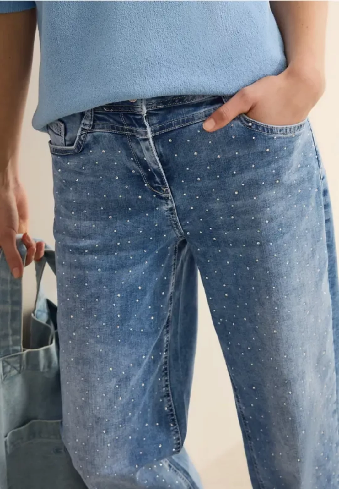 CECIL Weite Jeans Style Neele mit günstig online kaufen