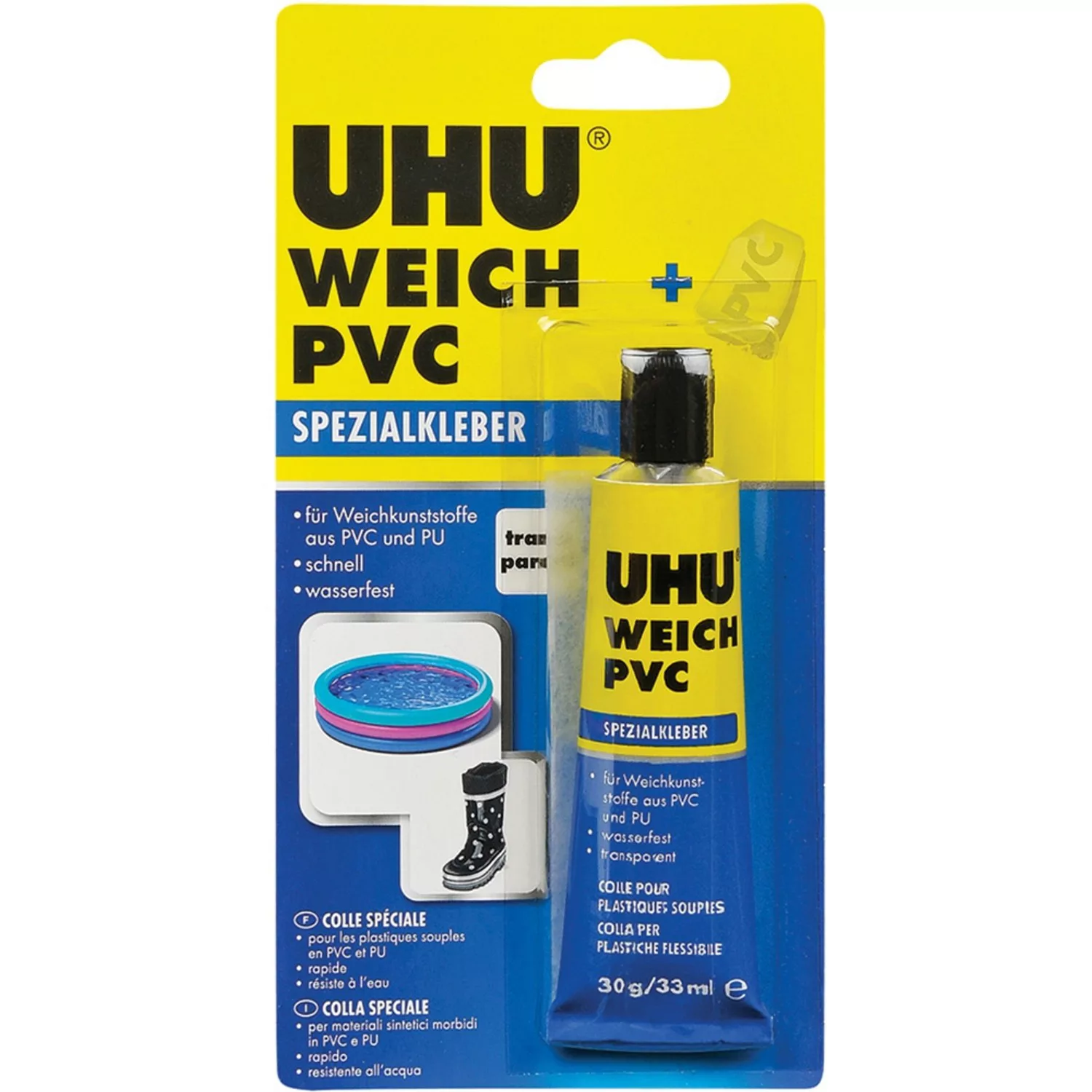 Uhu Weich PVC Spezialkleber Transparent 30 g günstig online kaufen
