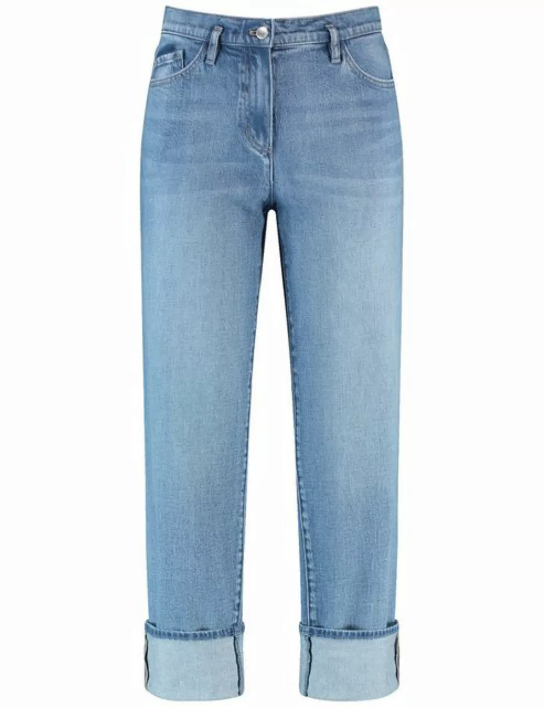 GERRY WEBER 7/8-Jeans 7/8 Jeans mit breitem Saumaufschlag günstig online kaufen