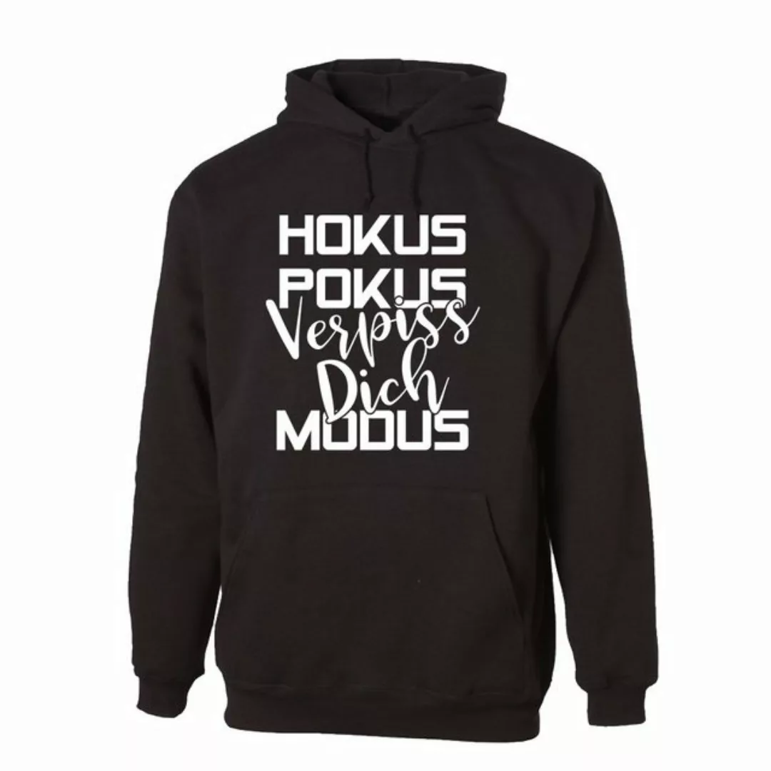 G-graphics Hoodie Hokus Pokus -Verpiss Dich- Modus mit trendigem Frontprint günstig online kaufen