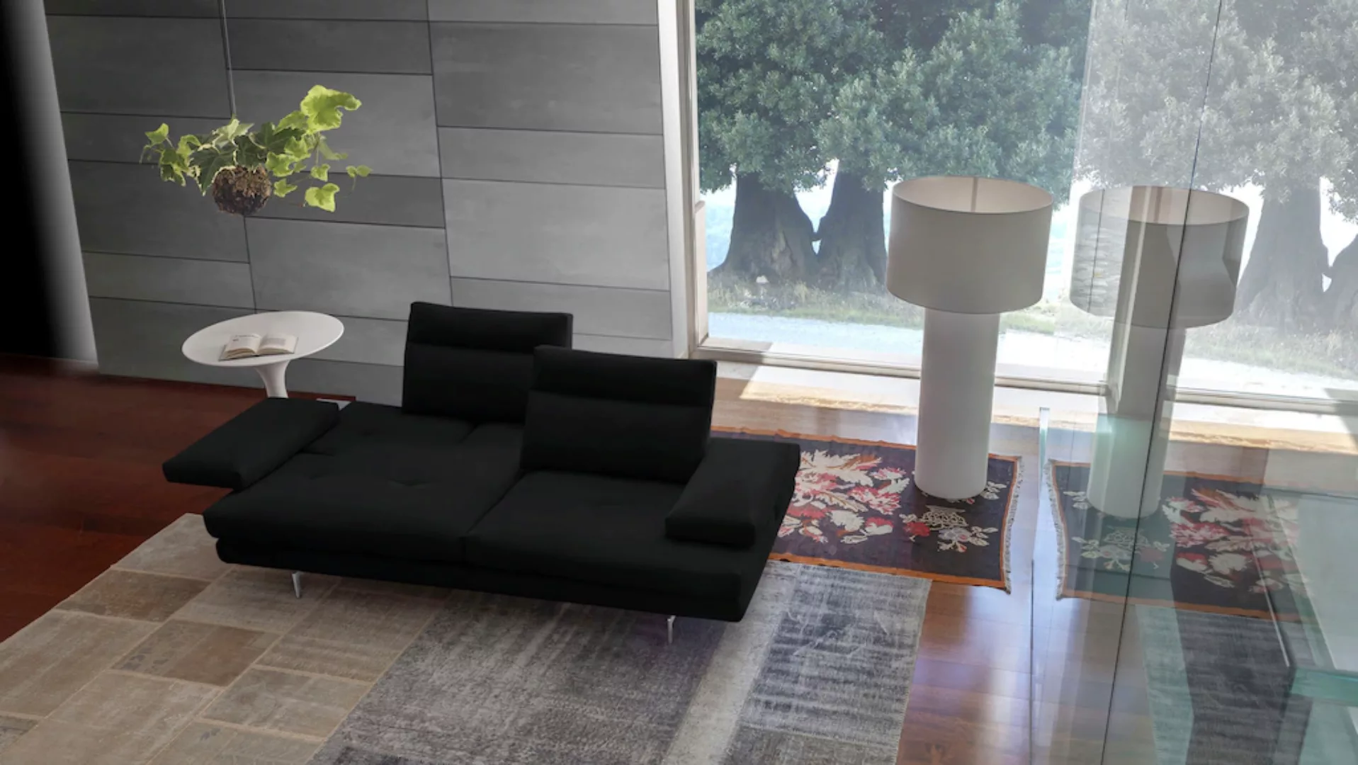 CALIA ITALIA 3,5-Sitzer "Toby Wing, italienisches Designsofa mit erstklassi günstig online kaufen