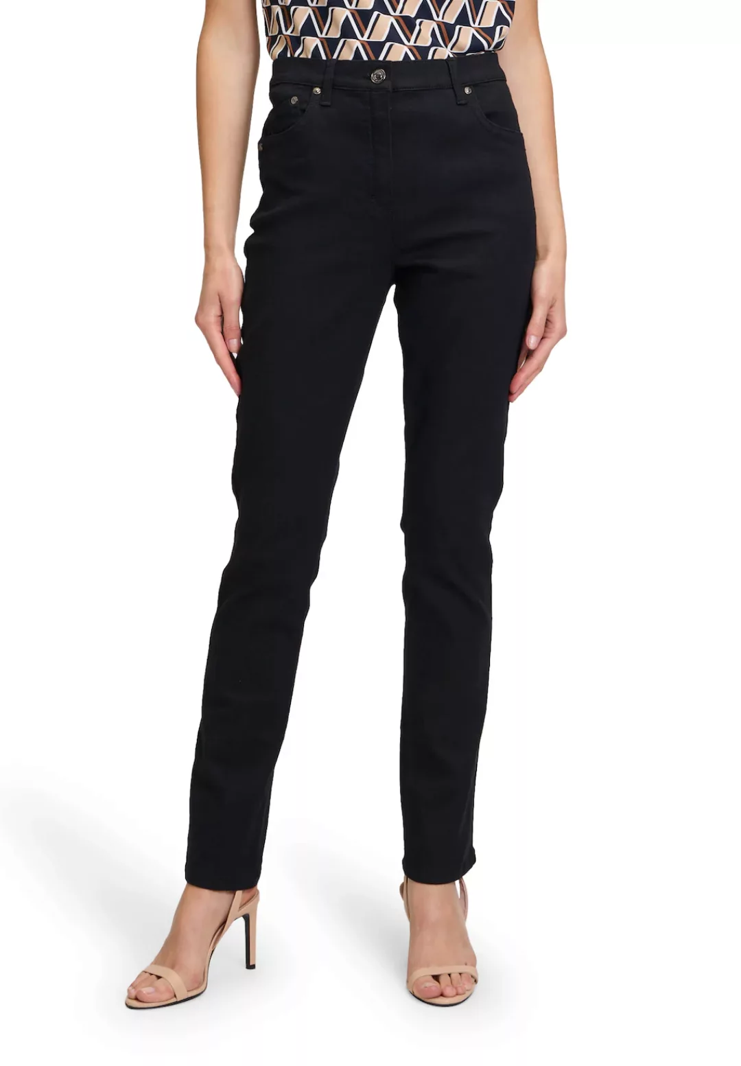 Betty Barclay Stretch-Jeans "Betty Barclay Stretch-Hose mit hohem Bund" günstig online kaufen