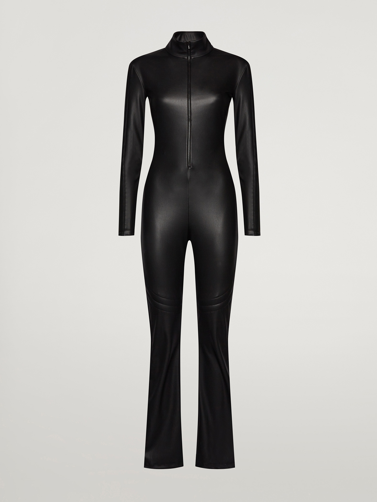 Wolford - Vegan leather cut-out Jumpsuit, Frau, black, Größe: 38 günstig online kaufen