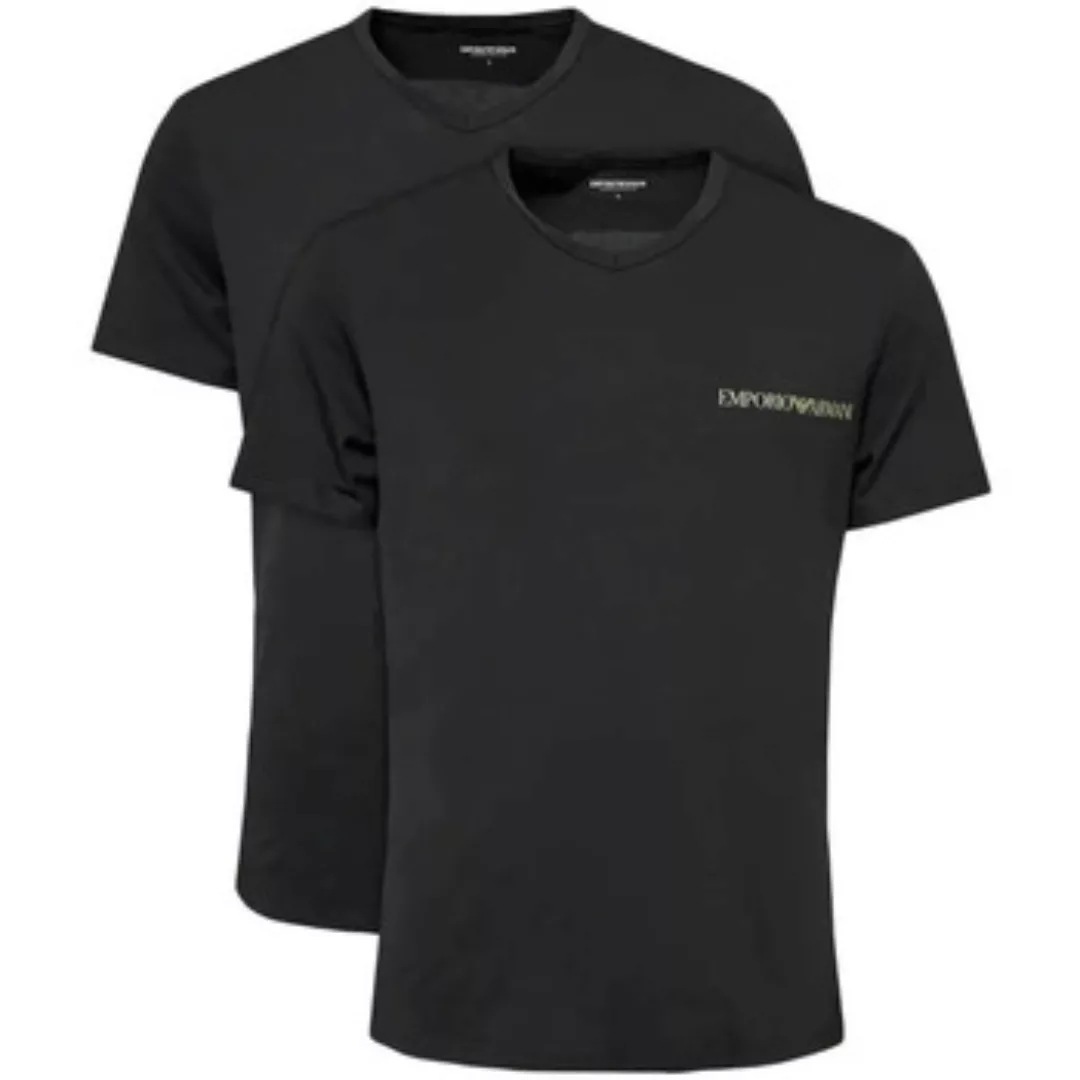 Emporio Armani T-Shirt T-Shirt Kurzarmshirt 2 Pack (2-tlg) günstig online kaufen