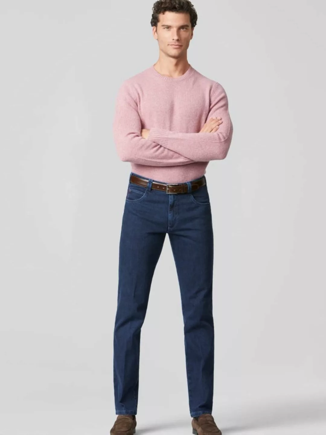 MEYER 5-Pocket-Jeans "Diego", mit Stretch-Dehnbund günstig online kaufen