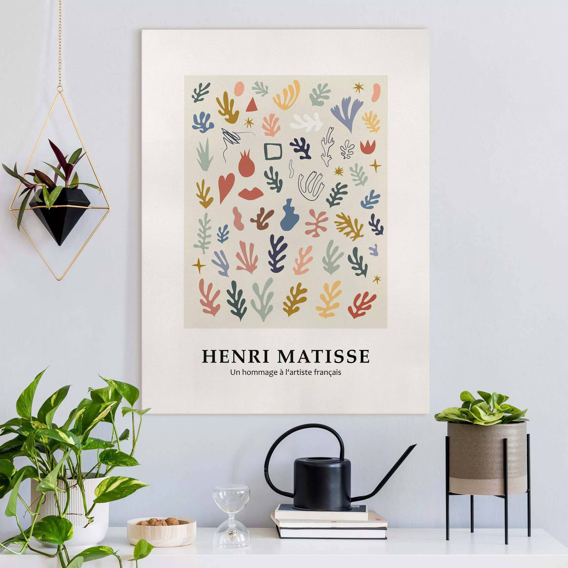 Leinwandbild Matisse Hommage günstig online kaufen