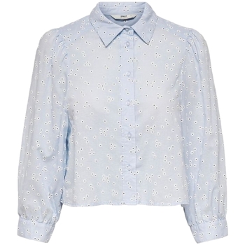 Only  Blusen Shirt Tilde 7/8 - Cashmere Blue günstig online kaufen