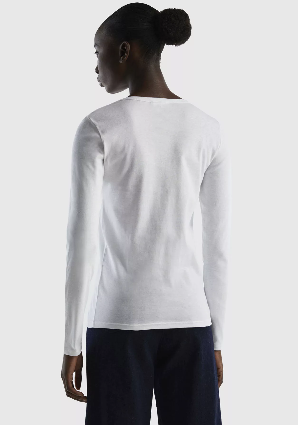 United Colors of Benetton Langarmshirt, im Basic-Look günstig online kaufen