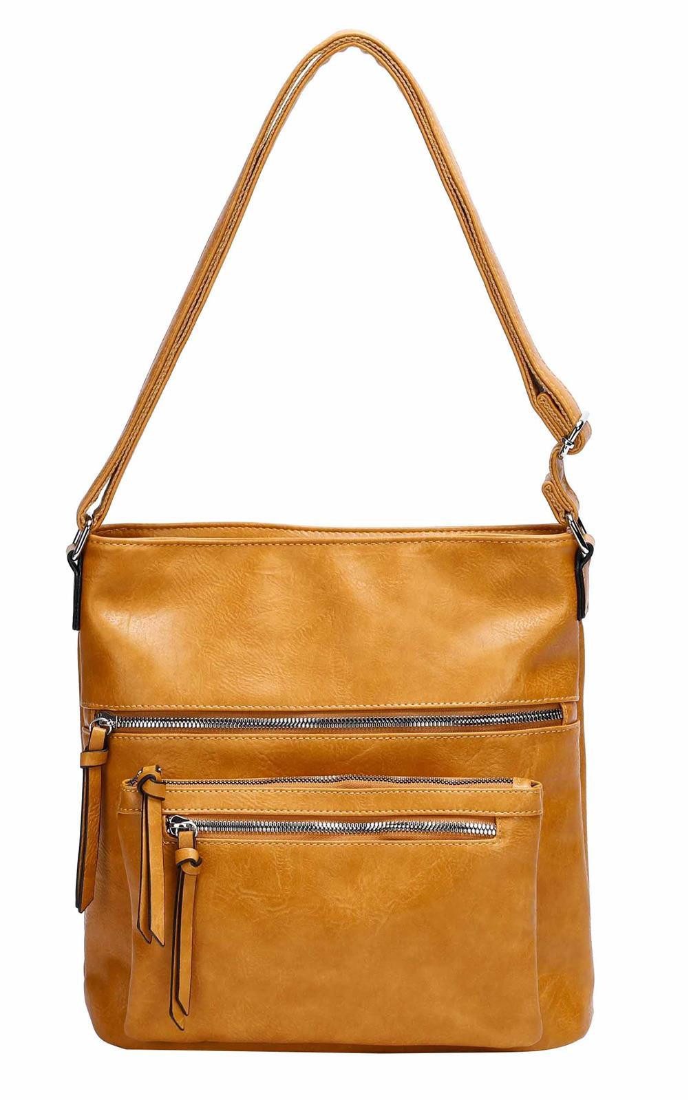 ITALYSHOP24 Schultertasche Damen Tasche Umhängetasche Shopper günstig online kaufen