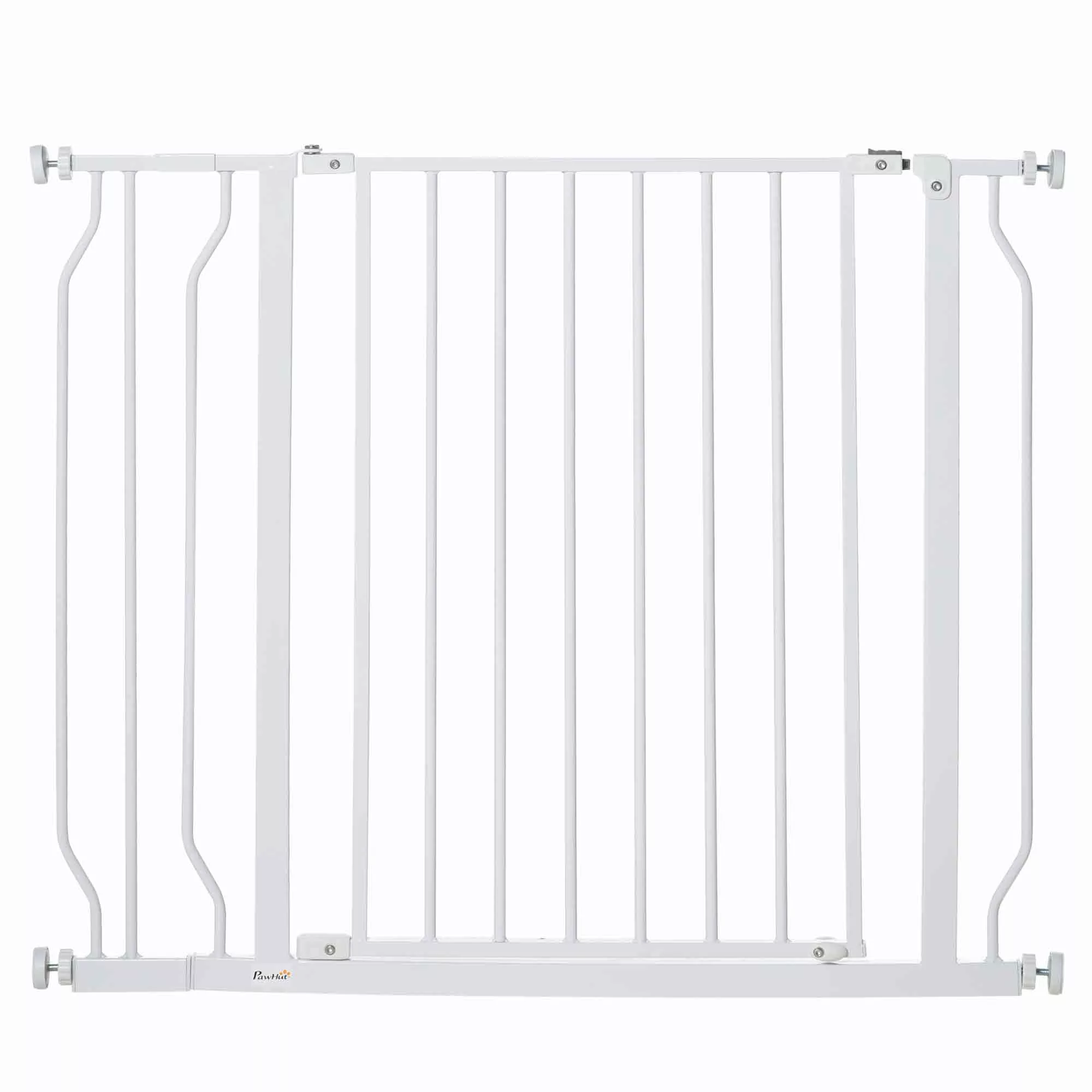 PawHut Türschutzgitter  Treppenschutzgitter mit Zwei-Wege-Öffnung, Stahl, W günstig online kaufen