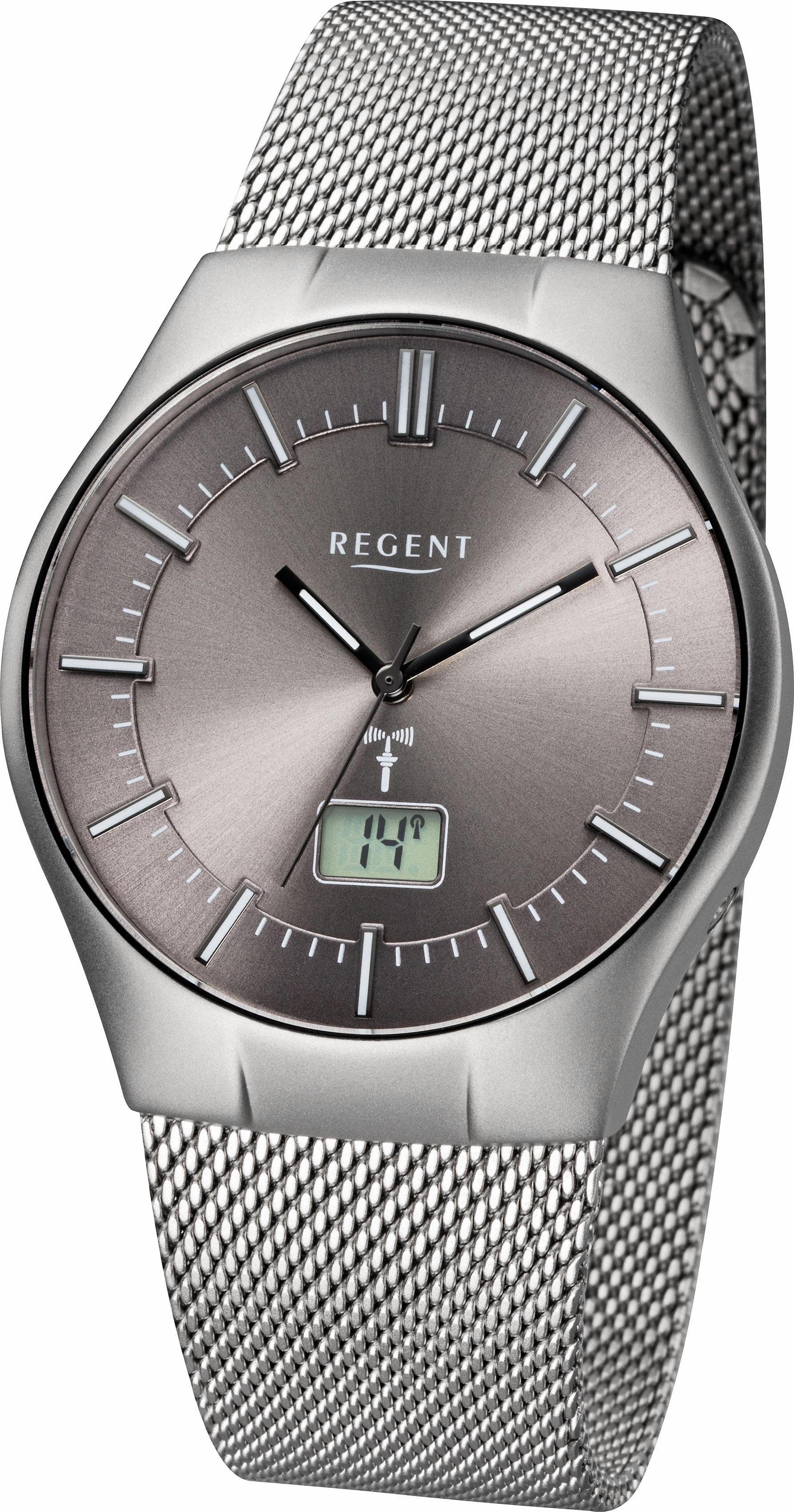 Regent Funkuhr 18164292, Quarzuhr, Armbanduhr, Herrenuhr, günstig online kaufen