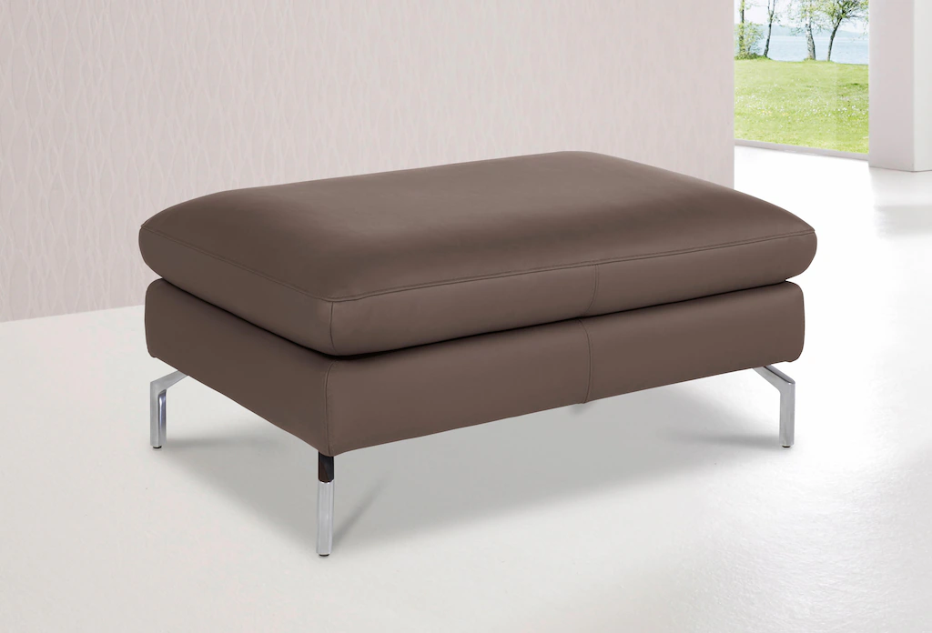 CALIA ITALIA Hocker "Dave mit edlem Metallfuß" günstig online kaufen