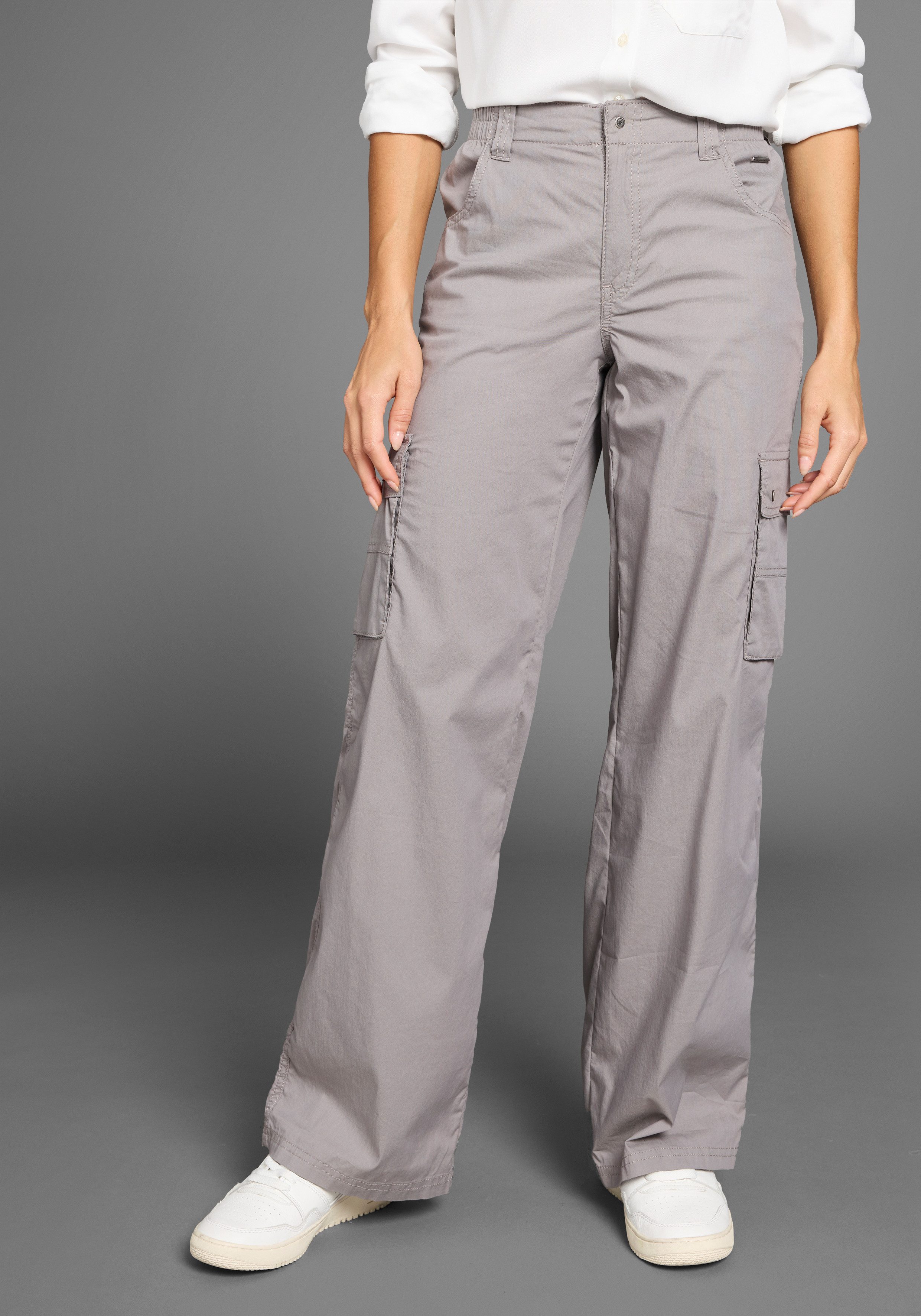 KangaROOS Cargohose Wide-Leg mit Cargotaschen günstig online kaufen