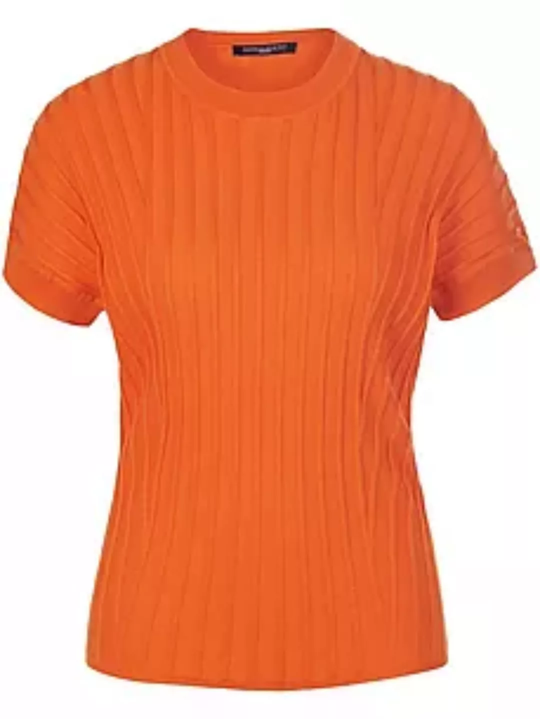 Rundhals-Pullover 1/2-Arm Fadenmeister Berlin orange günstig online kaufen