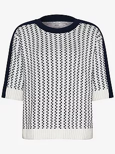 Rundhals-Pullover Noemi Brax weiss günstig online kaufen