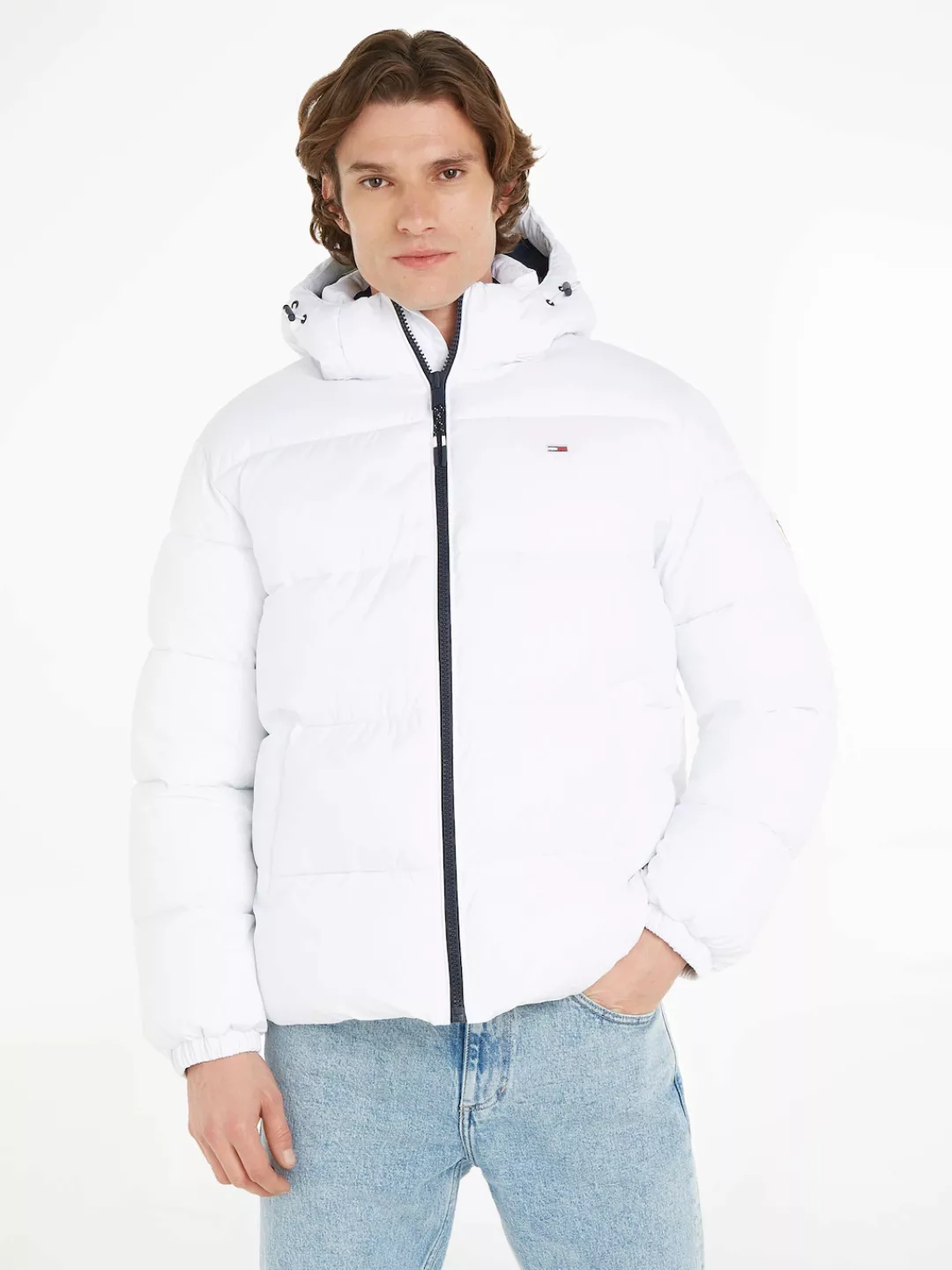 Tommy Jeans Steppjacke "TJM ESSENTIAL PUFFER JACKET", mit Kapuze günstig online kaufen