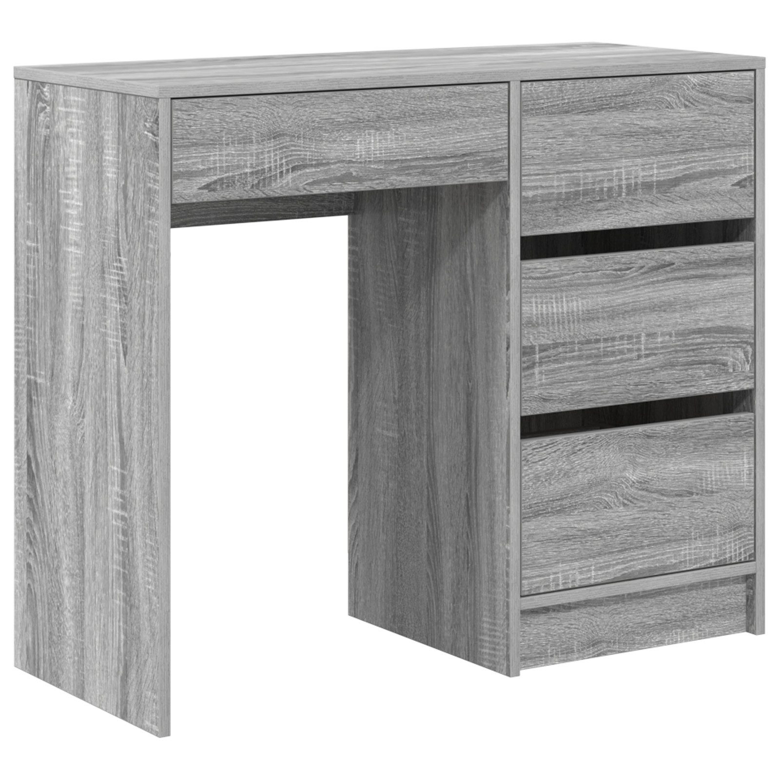 vidaXL Schreibtisch Grau Schreibtisch Grau Sonoma günstig online kaufen