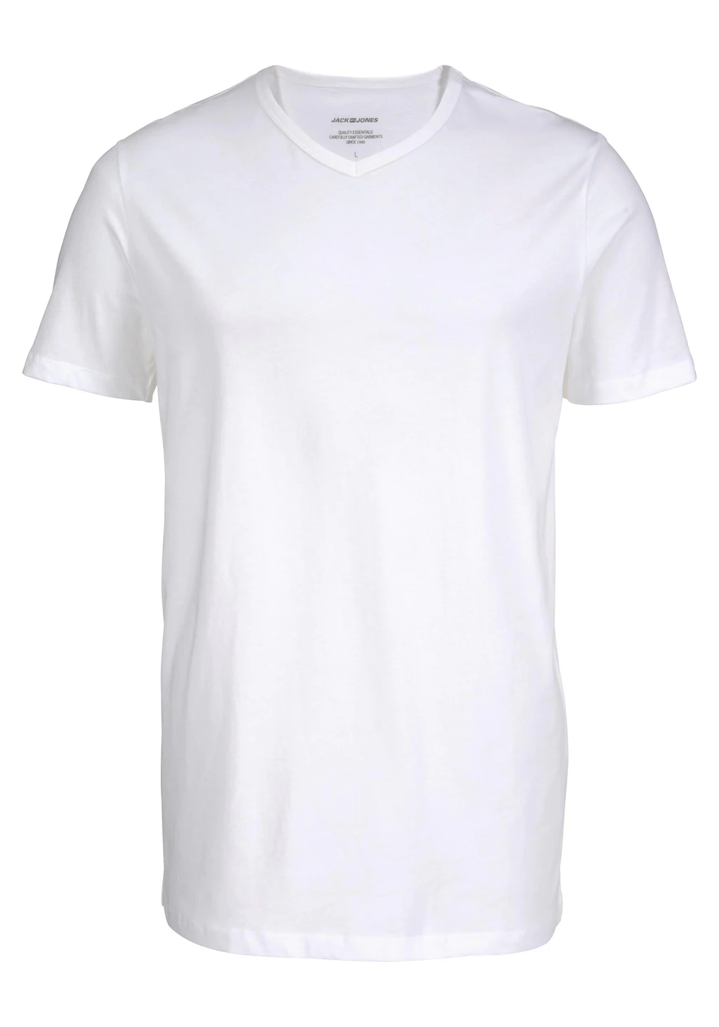 Jack & Jones Herren V-Neck T-Shirt JACBASIC 2er PACK - Regular Fit günstig online kaufen