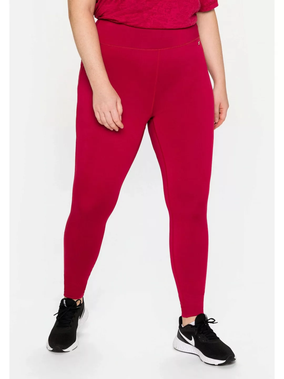 Sheego Sporthose "Große Größen", in Leggingsform, mit kleiner Innentasche günstig online kaufen