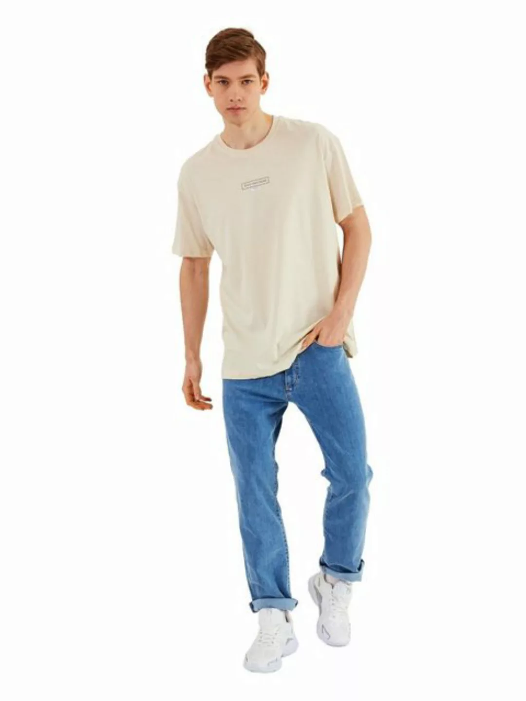 COMEOR Oversize-Shirt Herren T-Shirt: Trendige Urban Streetwear für lässige günstig online kaufen