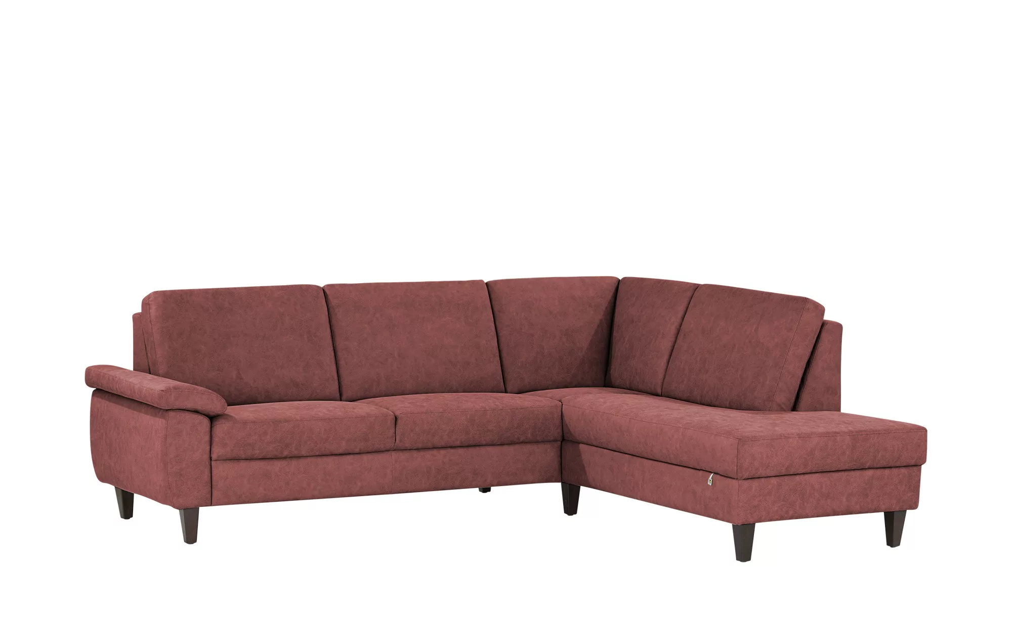 Diva Ecksofa  Diva ¦ rot ¦ Maße (cm): B: 255 H: 90 T: 210.0 Polstermöbel > günstig online kaufen