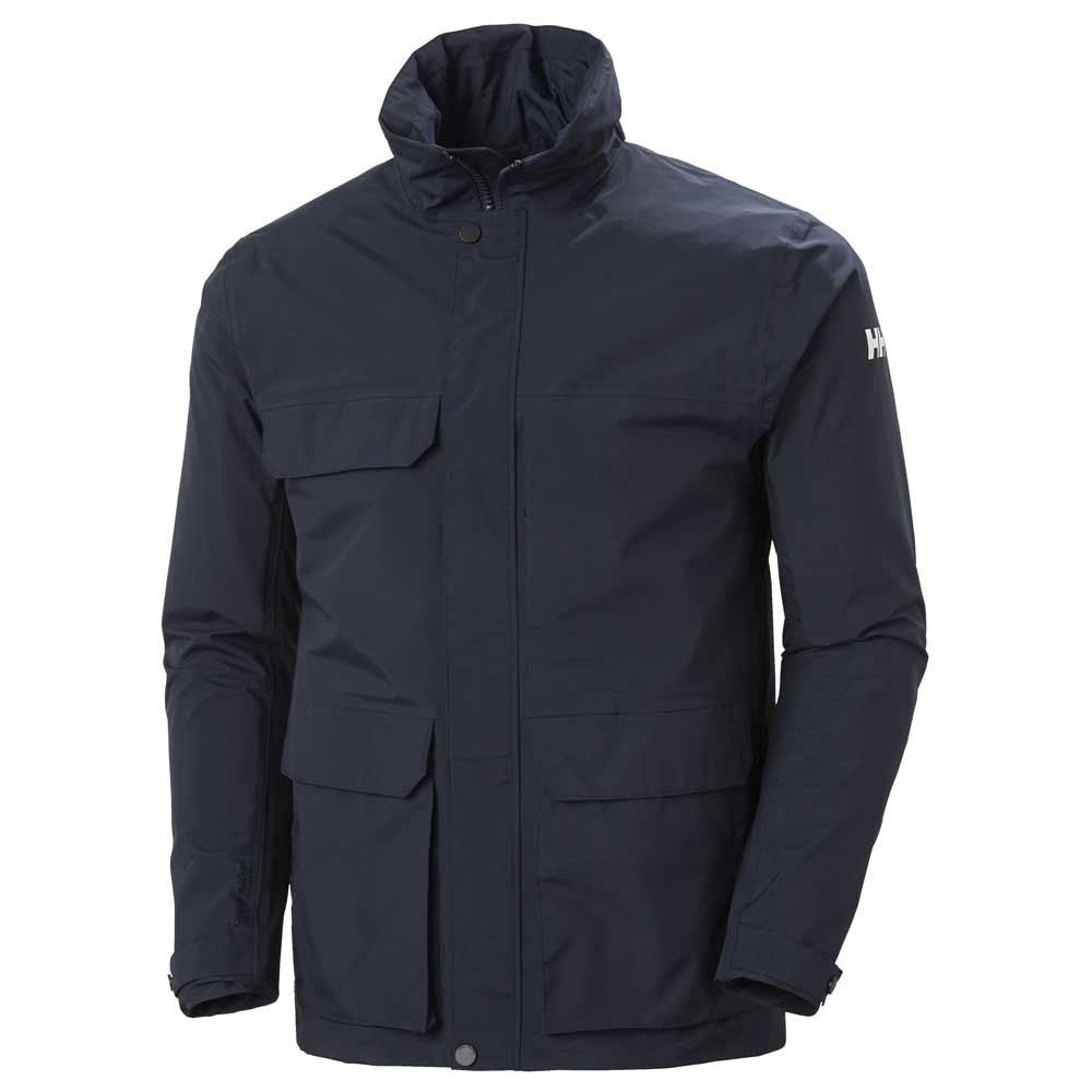 Helly Hansen Utility Rain Jacke L Navy günstig online kaufen