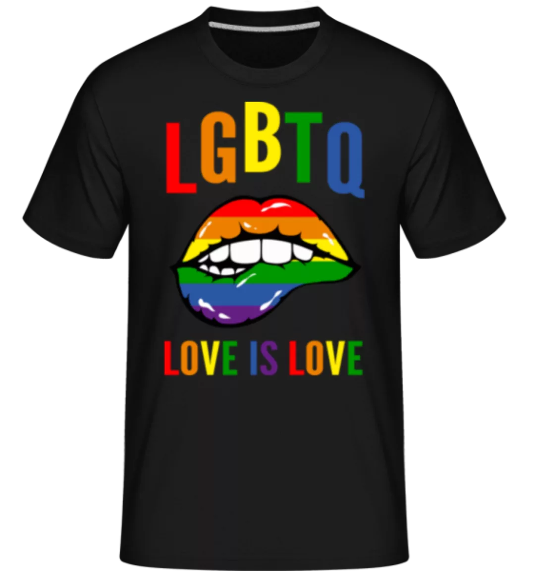 LGBTQ Love Is Love · Shirtinator Männer T-Shirt günstig online kaufen