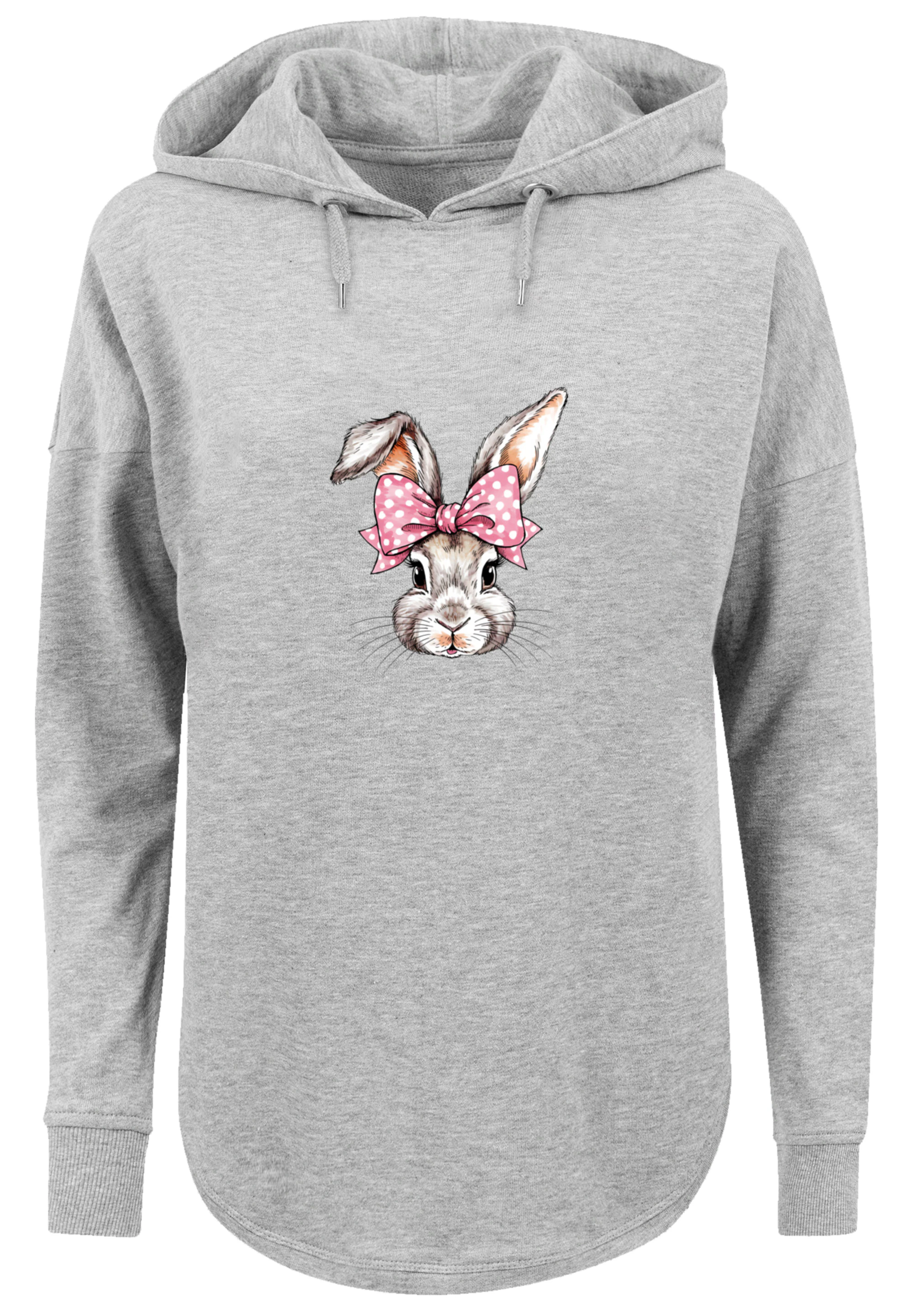 F4NT4STIC Kapuzenpullover "Niedlicher Hase mit Schleife", Premium Qualität günstig online kaufen