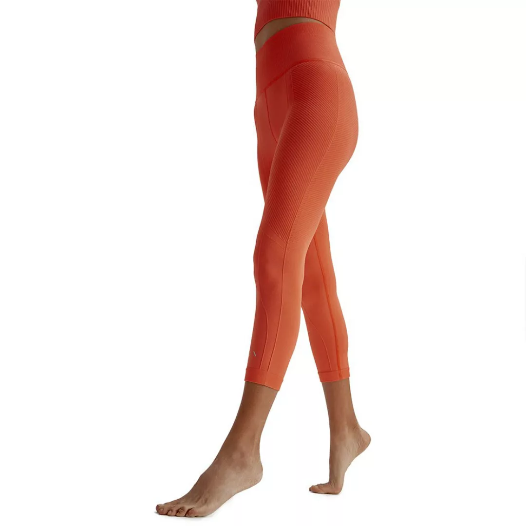 Born Living Yoga Devika Nahtlose Capri-leggings L Coral Reef günstig online kaufen