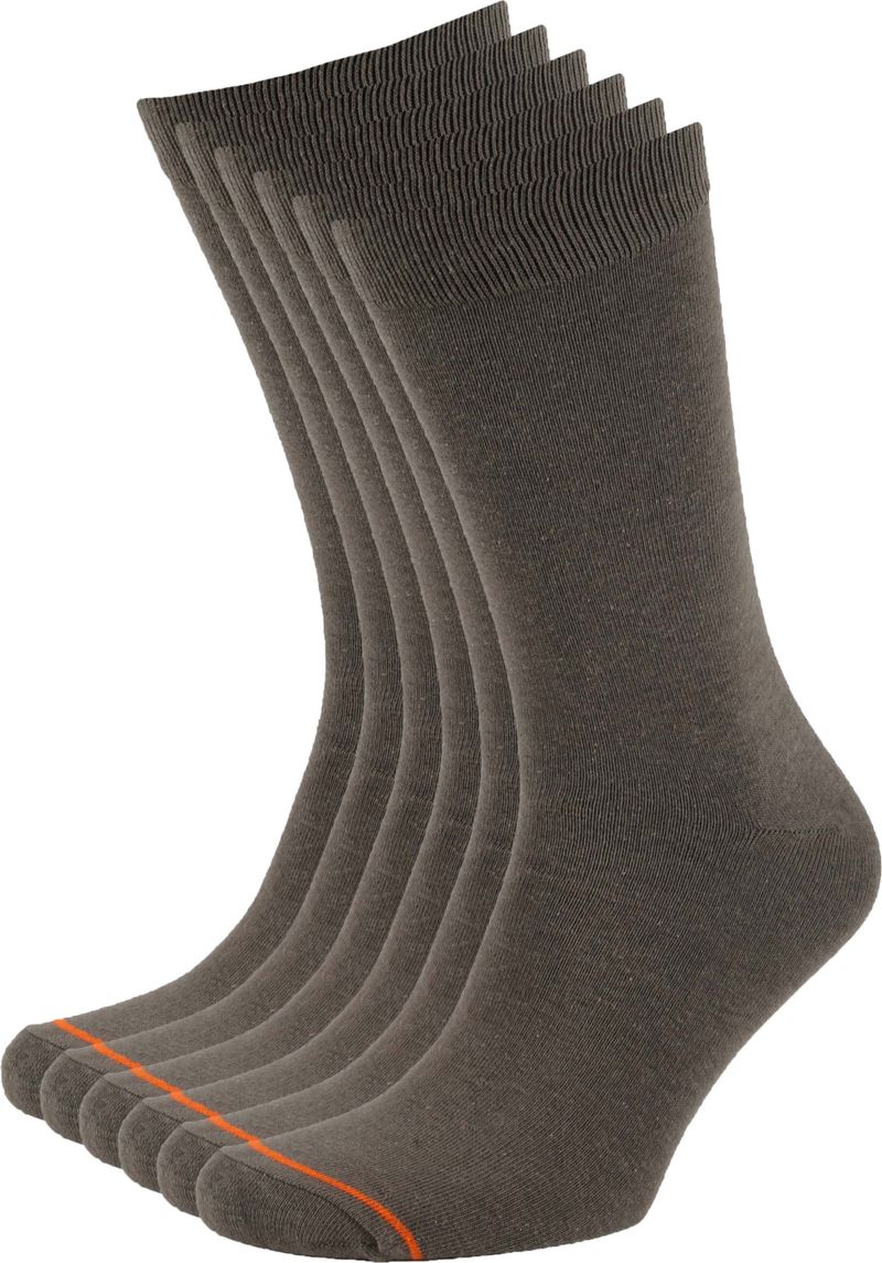 Suitable Socken 6 Paare Bio Olivgrün - Größe 42-46 günstig online kaufen