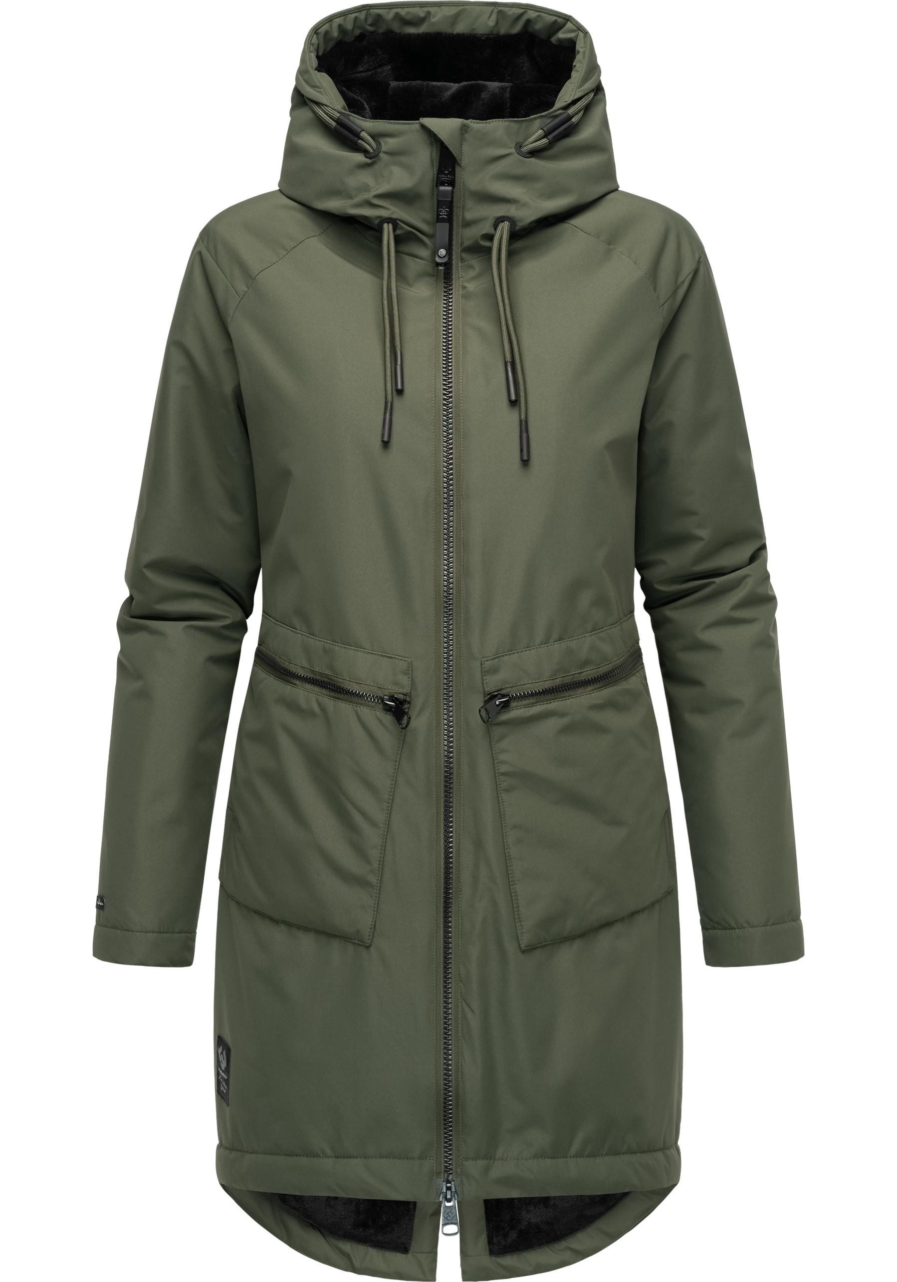 Ragwear Kurzmantel Holstic Wasserdichter Damen Wintermantel günstig online kaufen