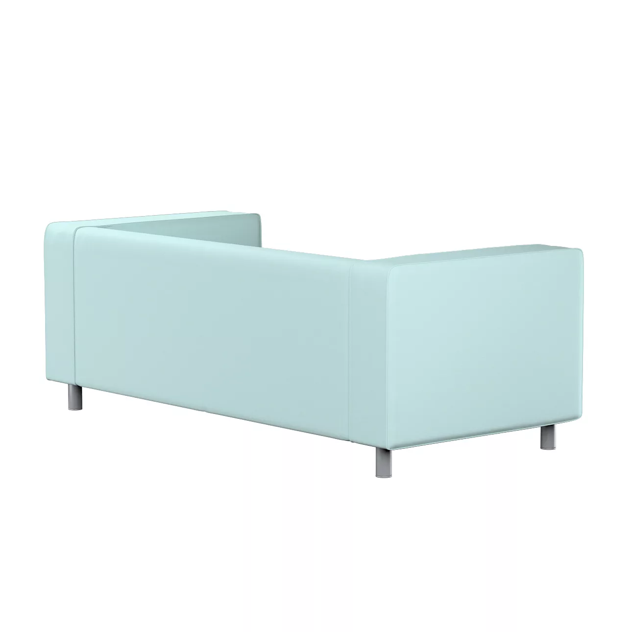 Bezug für Klippan 2-Sitzer Sofa, hellblau, Sofahusse, Klippan 2-Sitzer, Cot günstig online kaufen