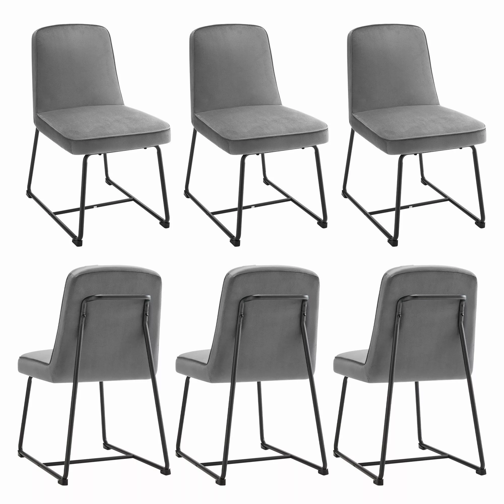 HAUSS SPOLE Esszimmerstuhl Polsterstuhl Küchenstuhl-set mit günstig online kaufen