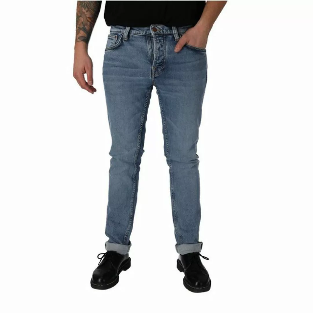 Nudie Jeans 5-Pocket-Jeans Grim Tim Worn günstig online kaufen