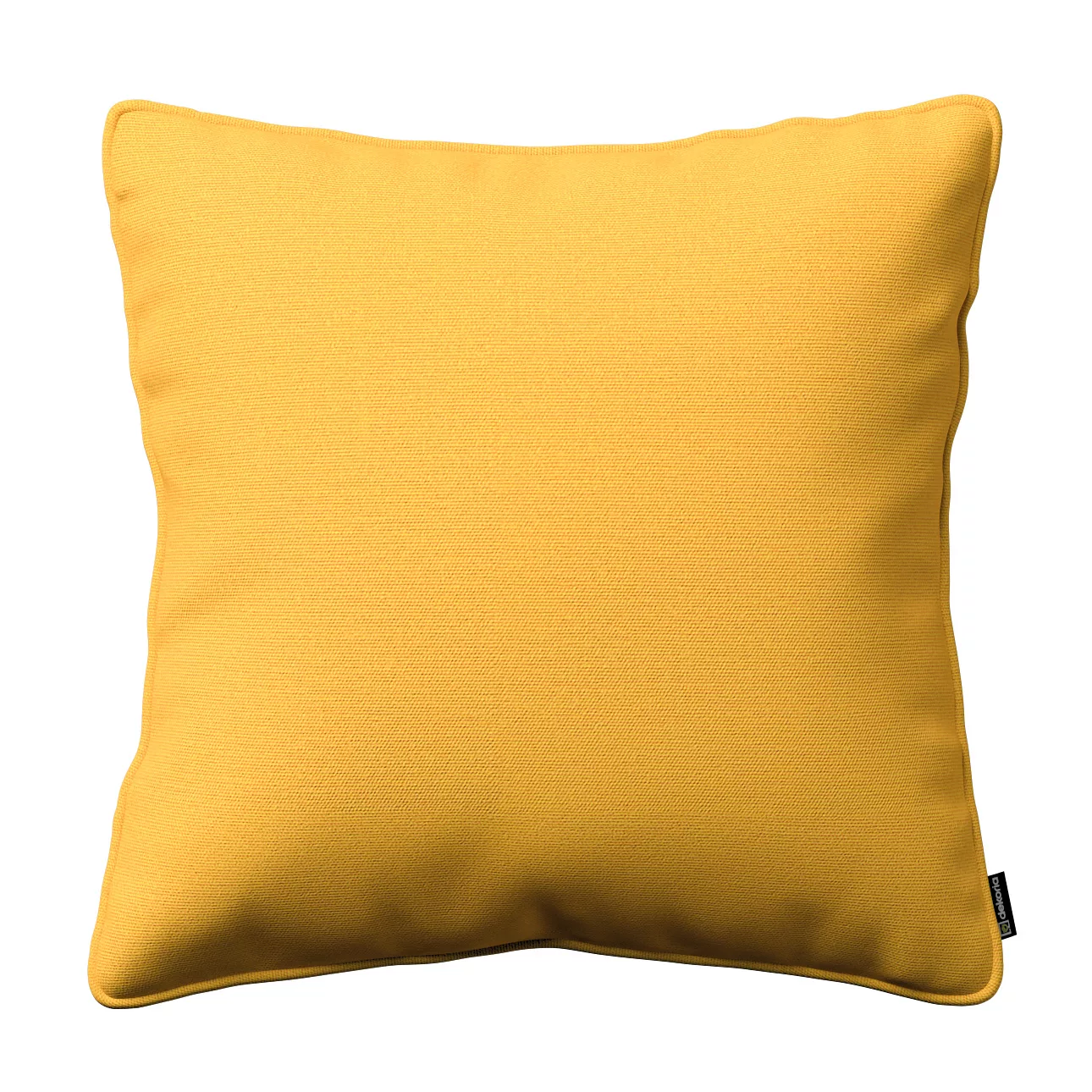 Kissenhülle Gabi mit Paspel, gelb, 45 x 45 cm, Loneta (133-40) günstig online kaufen