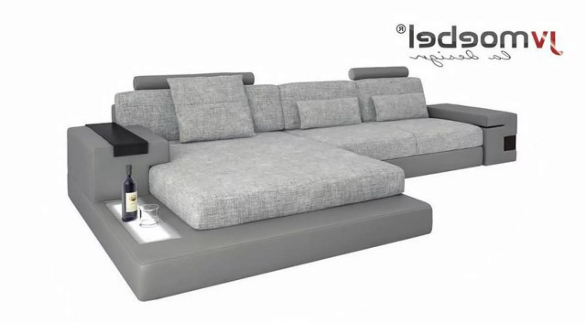 Xlmoebel Ecksofa Neues Ledersofa in L-Form mit modernem Design für das Wohn günstig online kaufen