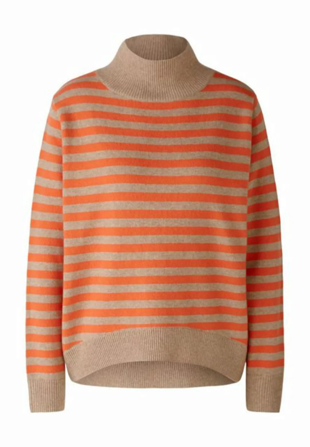 Oui Strickpullover Oui Damen Pullover Stehkragen 40 (1-tlg) günstig online kaufen