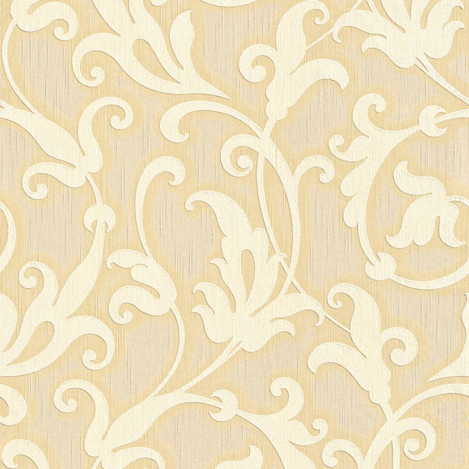 Tadessi Tapete Barock Nicolo M1 No 3764 Vliestapete Gelb Gold Klassik Baroc günstig online kaufen