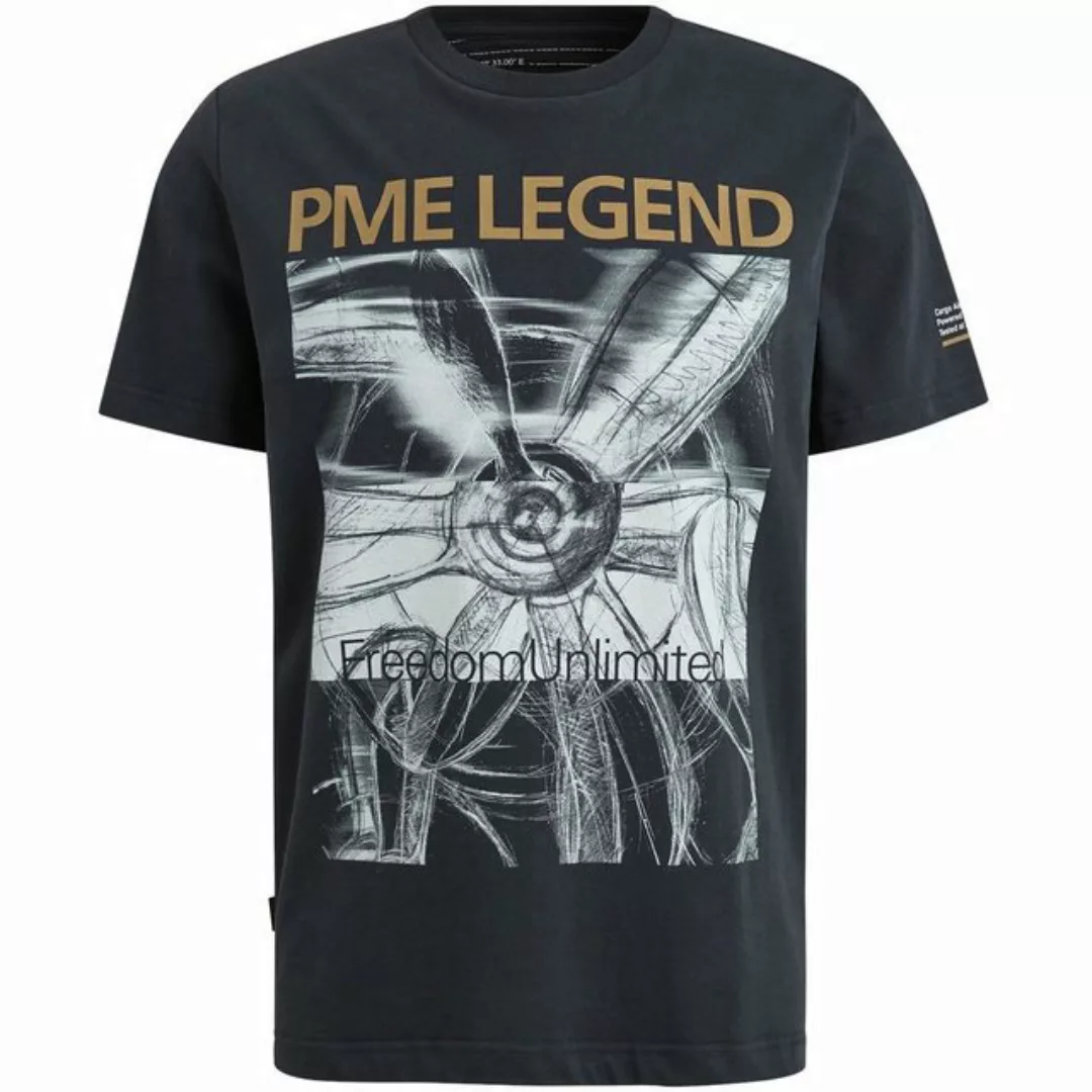 PME LEGEND T-Shirt mit Allover-Print günstig online kaufen