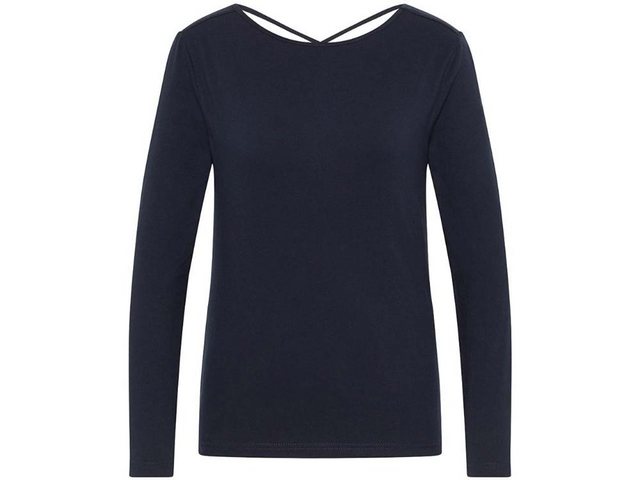 Tranquillo Langarmshirt tranquillo Bio-Damen-Langarmshirt mit gekreuzten R günstig online kaufen