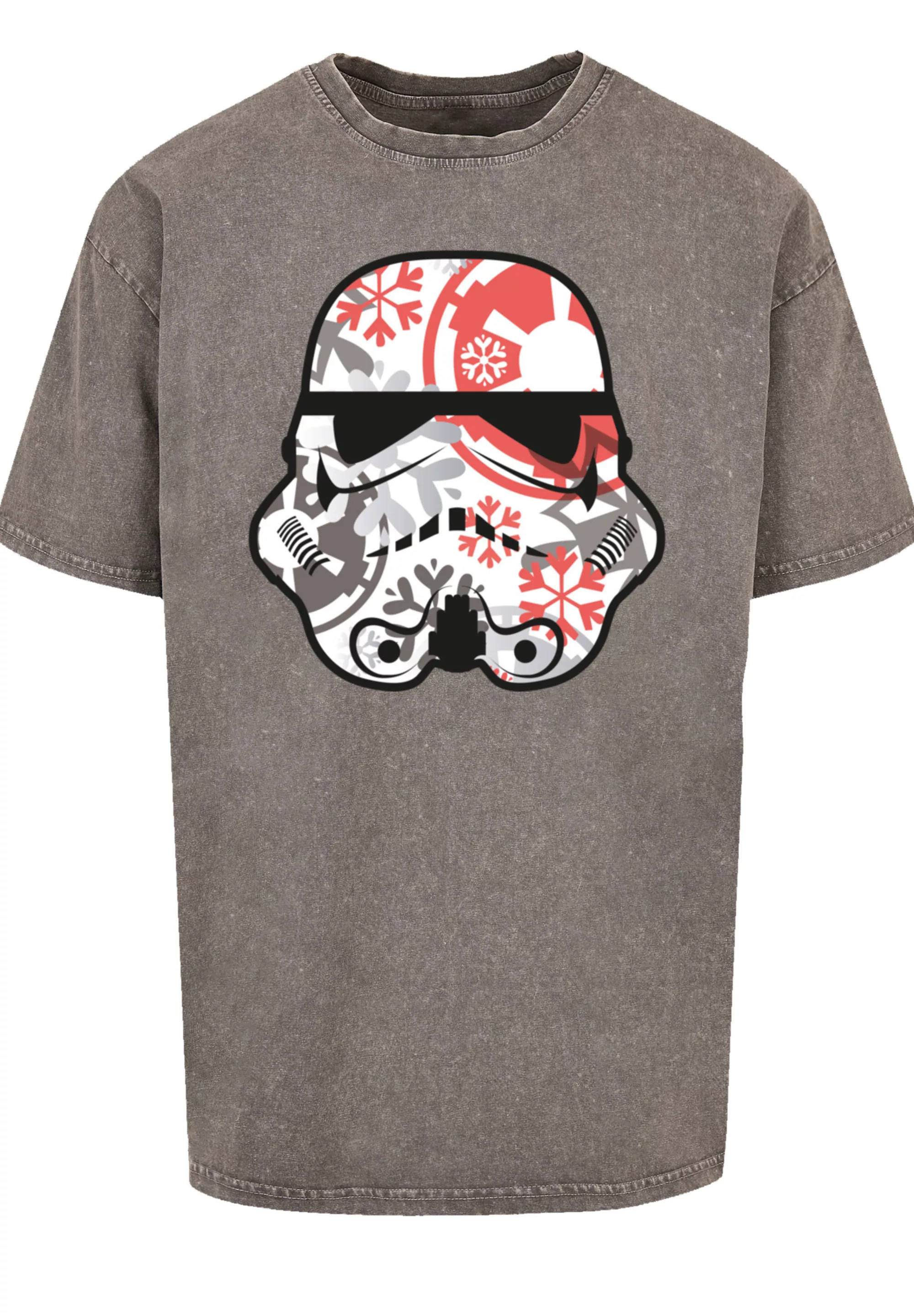 F4NT4STIC T-Shirt "Star Wars Trooper Head Snoflakes", Premium Qualität günstig online kaufen