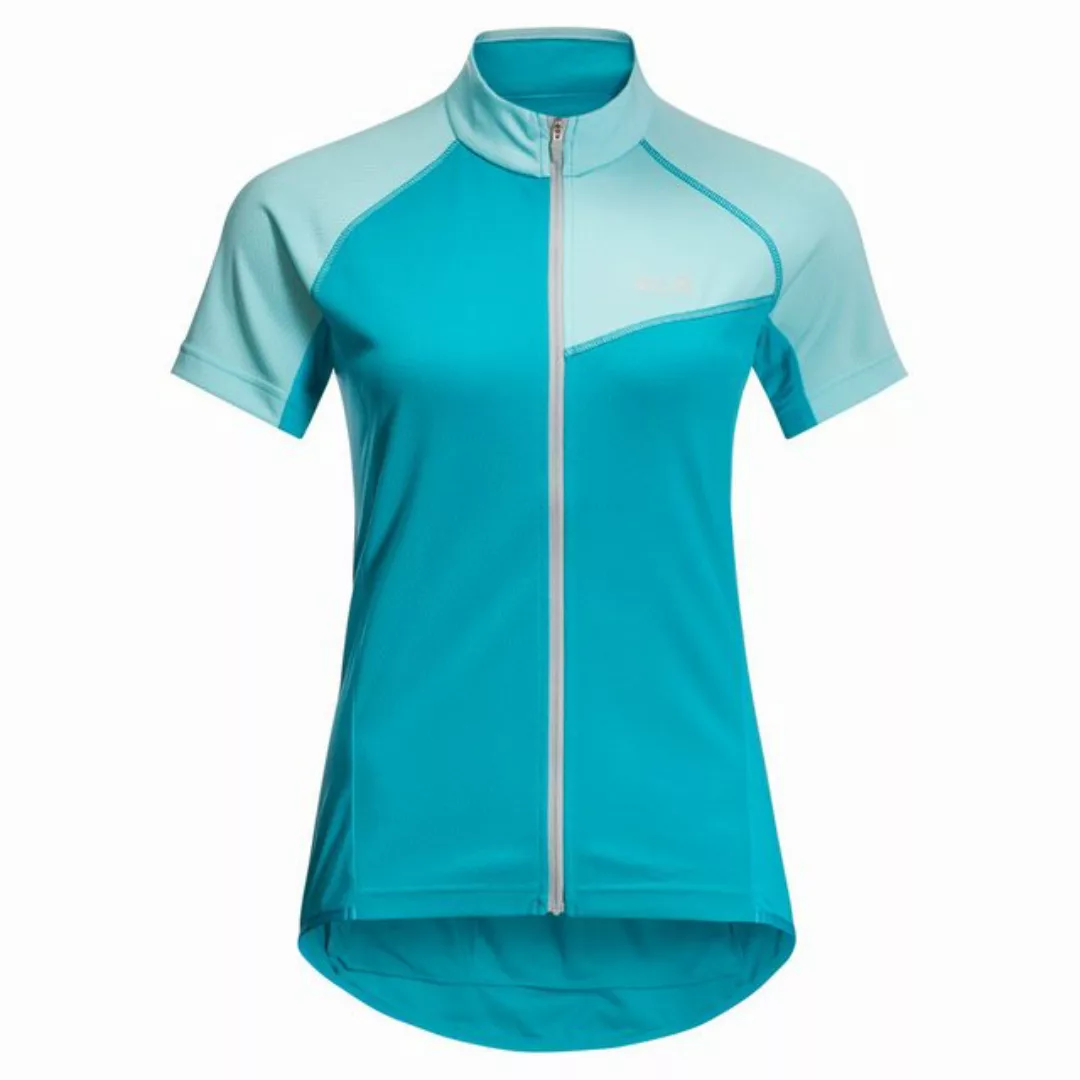 Jack Wolfskin Kurzarmshirt Jack Wolfskin W Tourer Fullzip Tee Damen günstig online kaufen