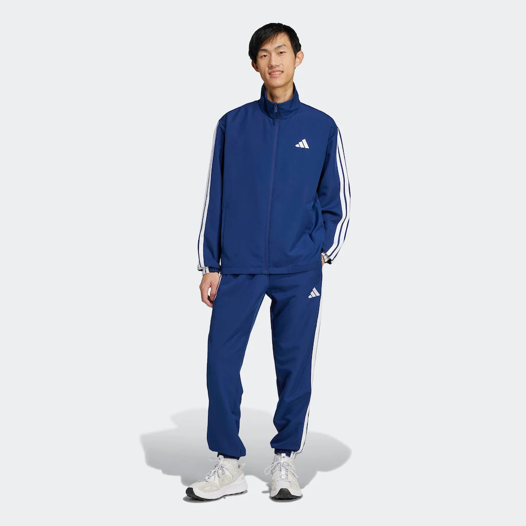 adidas Sportswear Trainingsanzug "M 3S WV TT TS", (2 tlg.), drei Streifen W günstig online kaufen