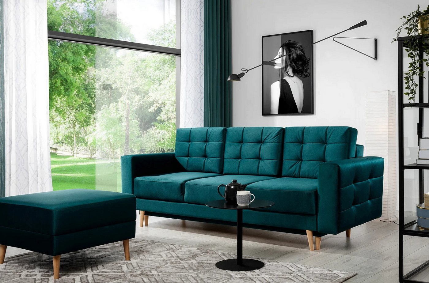 DB-Möbel Sofa "Askard" Dreisitzer-Sofa Modern, Retro oder Skandinavisch. günstig online kaufen