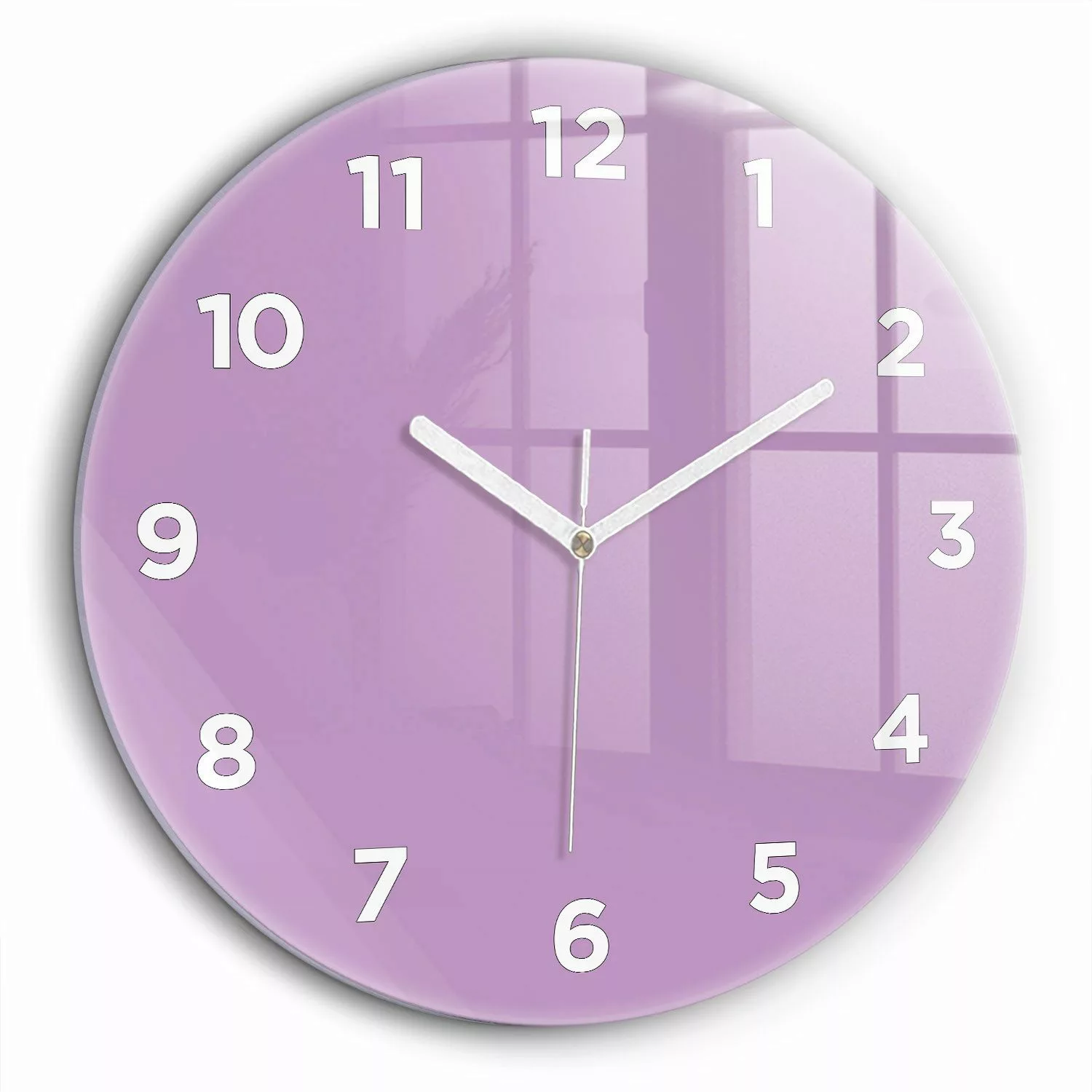 Tulup Wanduhr Modernistische Runde Glasuhr 60cm günstig online kaufen