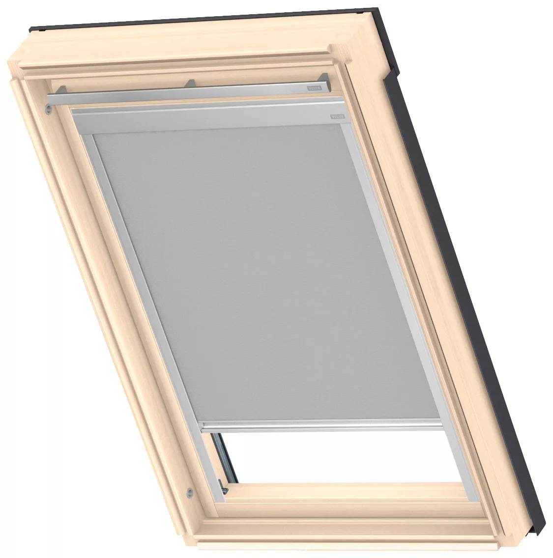 Velux Verdunkelungsrollo für Dachfenster Classic DBL U04 4204 Grau günstig online kaufen