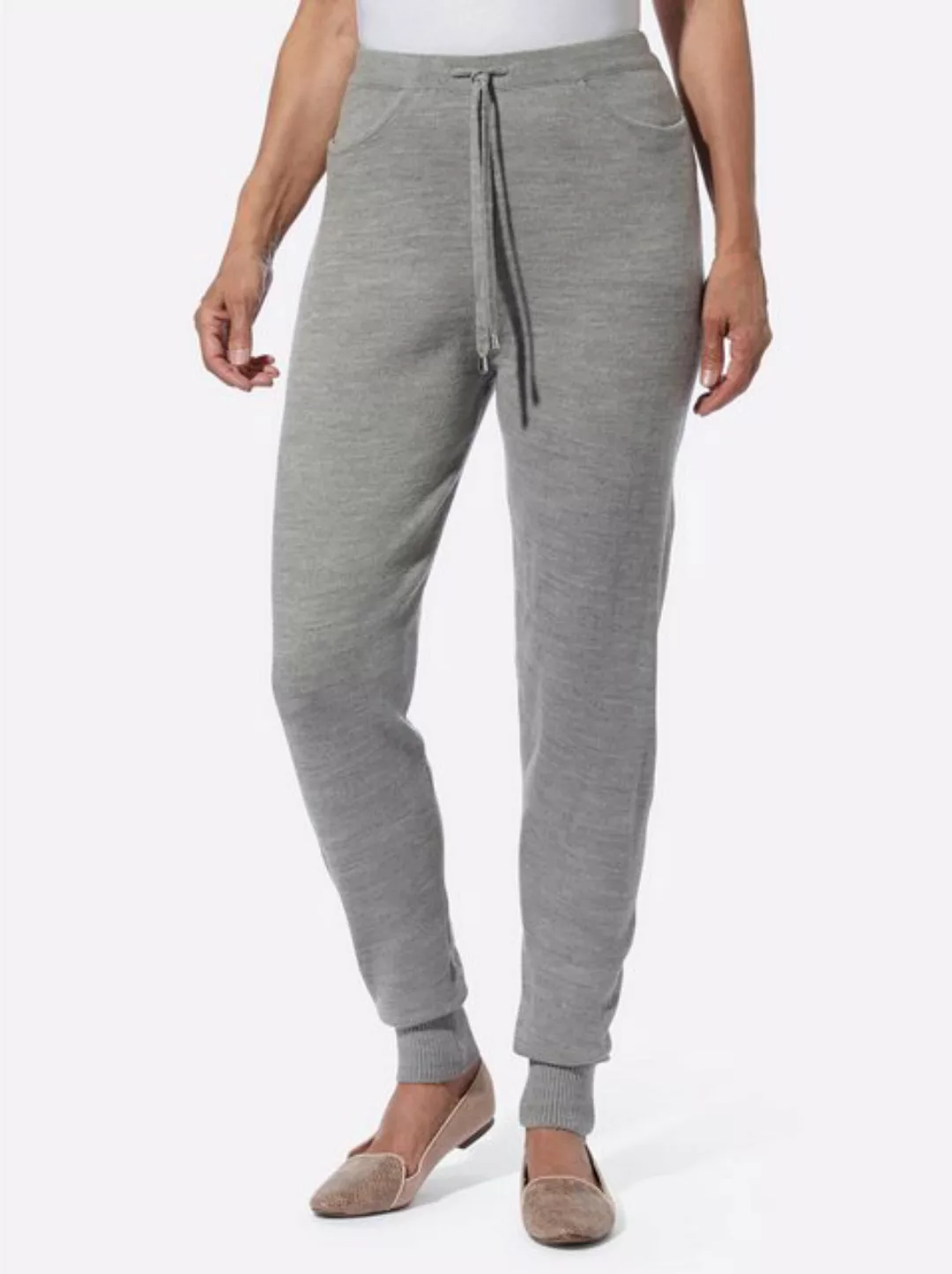 Sieh an! Jerseyhose Jogg Pants Innenbeinlänge ca. 74 cm günstig online kaufen