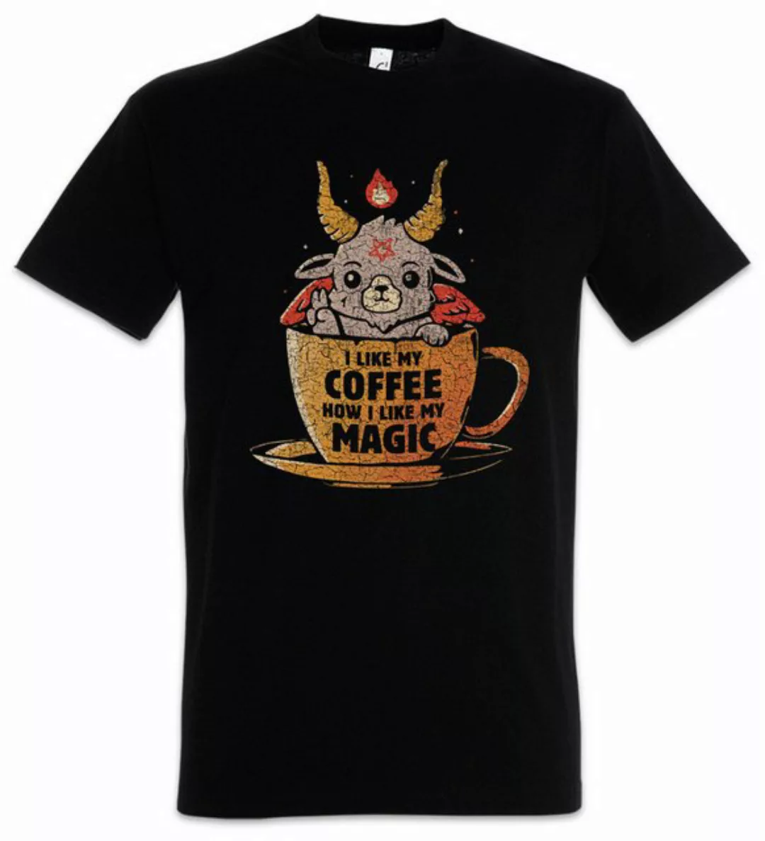 Urban Backwoods Print-Shirt Magic Coffee Herren T-Shirt Fun Geek Nerd Scien günstig online kaufen