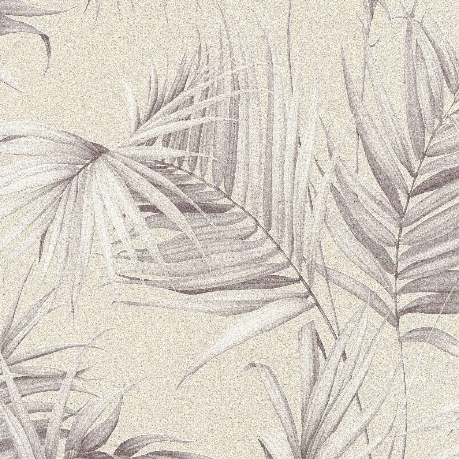 Bricoflor Botanische Tapete Altrosa Farn Vliestapete mit Palmenblätter Desi günstig online kaufen
